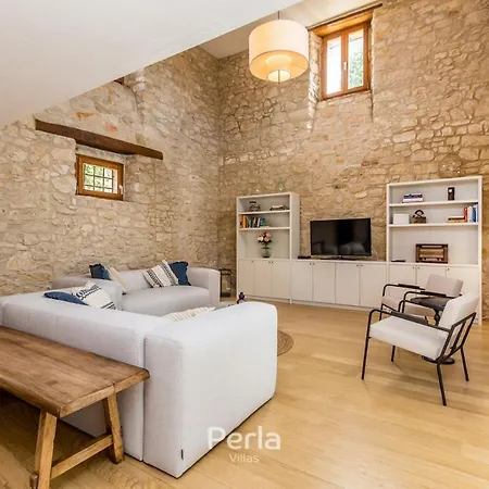 Charming Stone Cx With Large 50m2 Heated Pool 别墅