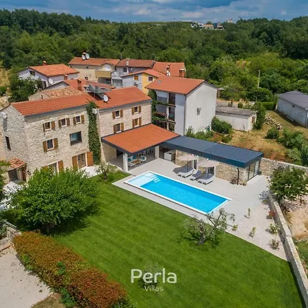 Charming Stone Cx With Large 50m2 Heated Pool * Brtonigla