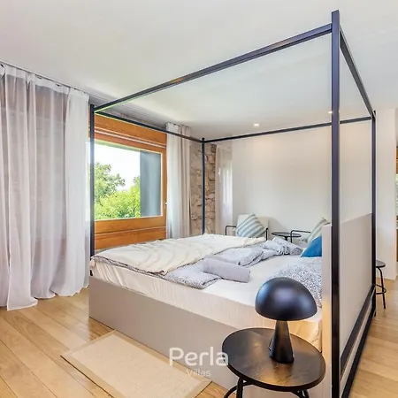 Charming Stone Cx With Large 50m2 Heated Pool Вилла Бртонигла