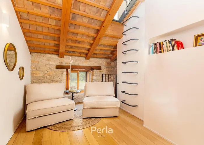 Charming Stone Cx With Large 50m2 Heated Pool 빌라 브르토니글라