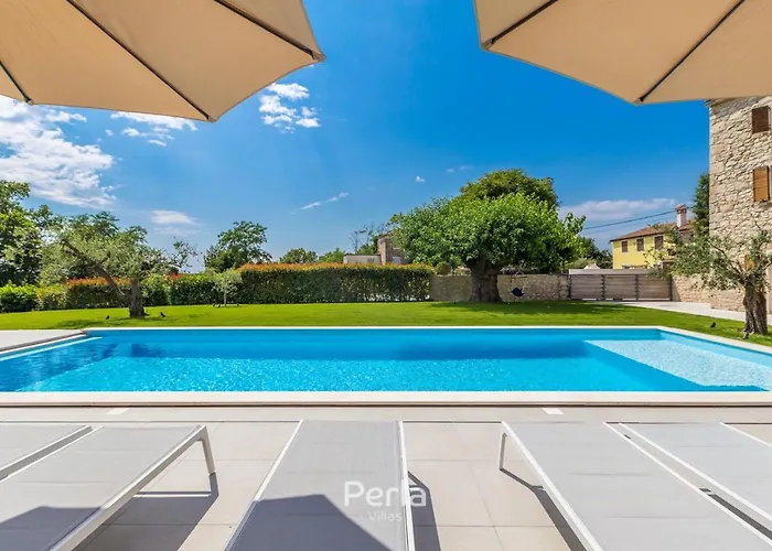 Charming Stone Cx With Large 50m2 Heated Pool 빌라 브르토니글라